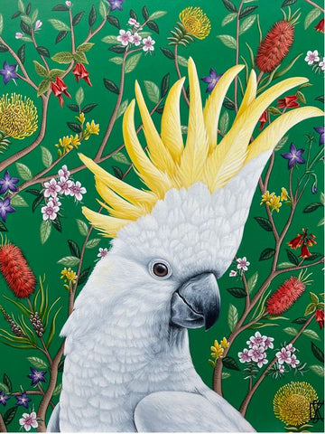 Crest cockatoos - Diamond Painting