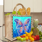 Linen Diamond Painting Tote Bag Replaceable Canvas