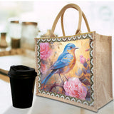 Linen Diamond Painting Tote Bag Replaceable Canvas