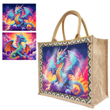 Linen Diamond Painting Tote Bag Replaceable Canvas