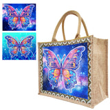 Linen Diamond Painting Tote Bag Replaceable Canvas