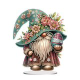 Gnome-Single Side Drill-Acrylic Diamond Desktop Ornament