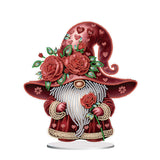 Gnome-Single Side Drill-Acrylic Diamond Desktop Ornament