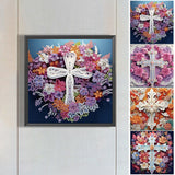 Cross-Partial Special Diamond Painting-30x30cm