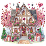 Love House-Partial Special Diamond Painting-30x30cm