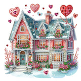 Love House-Partial Special Diamond Painting-30x30cm