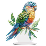 Parrot-Single Side Drill-Acrylic Diamond Desktop Ornament