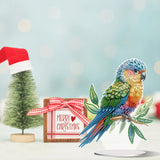 Parrot-Single Side Drill-Acrylic Diamond Desktop Ornament