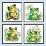 Frog-Partial Special Diamond Painting-30x30cm