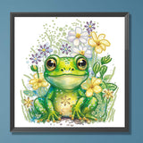 Frog-Partial Special Diamond Painting-30x30cm