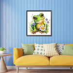 Frog-Partial Special Diamond Painting-30x30cm