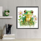 Frog-Partial Special Diamond Painting-30x30cm