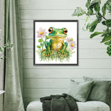 Frog-Partial Special Diamond Painting-30x30cm