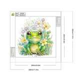 Frog-Partial Special Diamond Painting-30x30cm