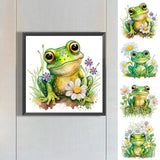 Frog-Partial Special Diamond Painting-30x30cm