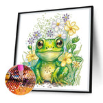 Frog-Partial Special Diamond Painting-30x30cm