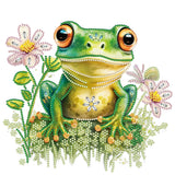 Frog-Partial Special Diamond Painting-30x30cm