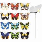 12Pcs/Set-Butterfly Garden-Decoration Stick