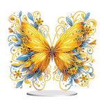 Butterfly-Single Side Drill-Acrylic Diamond Desktop Ornament