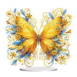 Butterfly-Single Side Drill-Acrylic Diamond Desktop Ornament