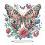 Butterfly-Single Side Drill-Acrylic Diamond Desktop Ornament