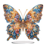 Butterfly-Single Side Drill-Acrylic Diamond Desktop Ornament