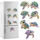 6/7Pcs/Set-Butterfly/Owl-Diamond Painting Magnet Refrigerator