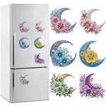 6/7Pcs/Set-Butterfly/Owl-Diamond Painting Magnet Refrigerator