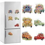 6/7Pcs/Set-Butterfly/Owl-Diamond Painting Magnet Refrigerator