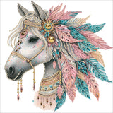 Unicorn-Partial Special Diamond Painting-30x30cm