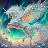 Unicorn-Partial Special Diamond Painting-30x30cm