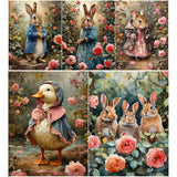 Peter Rabbit-Full Square Diamond Painting-30x40cm