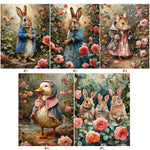 Peter Rabbit-Full Square Diamond Painting-30x40cm