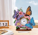 5D DIY Special Shape Diamond Painting Desk Ornament Handmade Clock Kit