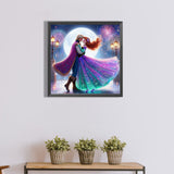 Disney Princess-Full Round Diamond Painting-40x40cm