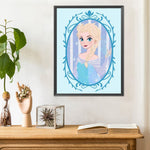 Disney Princess-Full Round Diamond Painting-30x40cm