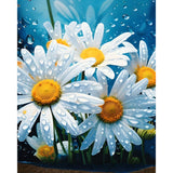 Little Daisy-Full Round Diamond Painting-40x50cm