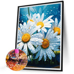 Little Daisy-Full Round Diamond Painting-40x50cm