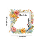 Flowers and Birds-Diamond Photo Frame