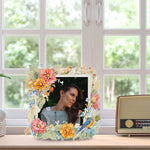 Flowers and Birds-Diamond Photo Frame