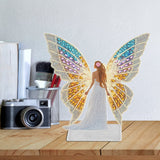 Butterfly Girl-Single Side Drill-Acrylic Diamond Desktop Ornament