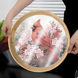 Animal-Round Diamond WoodenDinning Table Tray