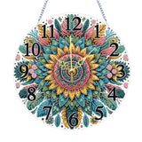 Animal-Wooden Diamond Clock Pendant