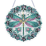 Animal-Wooden Diamond Clock Pendant