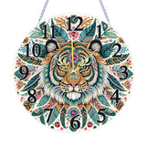 Animal-Wooden Diamond Clock Pendant