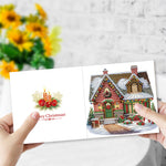 6/12Pcs/Set Christmas-Diamond Greeting Cards