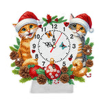 Christmas-Acrylic Diamond Clock Pendant