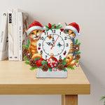 Christmas-Acrylic Diamond Clock Pendant