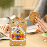 8Pcs/Set Christmas-Diamond Painting Gift Bags