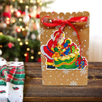 8Pcs/Set Christmas-Diamond Painting Gift Bags